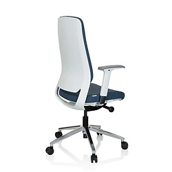 Acheter Chaise de bureau / chaise pivotante CHIARO T4 WHITE tissu bleu hjh OFFICE