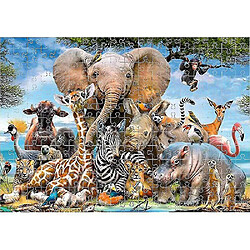 Universal Puzzle pour adultes 1000PCS Puzzle pour ados Amusement Grand jeu Défi Cadeau (Animal World) 