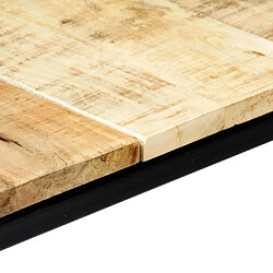 Acheter vidaXL Table à manger 140x70x75 cm Bois de manguier massif brut