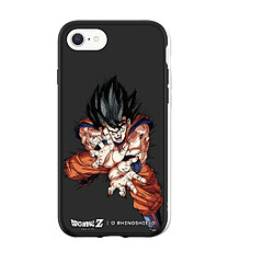 RhinoShield Coque Compatible avec [iPhone SE3 / SE2 / 8 /7] SolidSuit - Coque Fine Licence Officielle Dragon Ball Z avec Technologie Absorption des Chocs - Noir - Goku