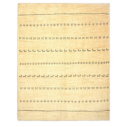 Vidal Tapis de laine 193x154 beige Juma