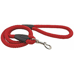 CHAPUIS SELLERIE Laisse pour Chien Corde Polypropylène Rouge, Diamètre 10 mm, Longueur 120 cm, Taille M 