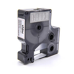 Cassette à ruban vhbw 9mm pour Dymo LabelManager 360D, 400, 420P, 450, 450D, 500, 500TS, PC II. Remplace: Dymo D1, 40920. 