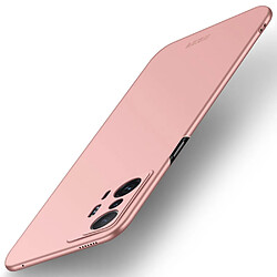 Coque en TPU MOFI finition mate, anti-empreintes digitales, antichoc or rose pour votre Xiaomi 11T/11T Pro