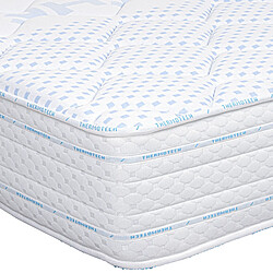 Avis LUXURY LITERIE Matelas 140x190 cm, Powerlux, 24cm, mousse mémoire de forme, ferme, indépendance du couchage, face été/hiver