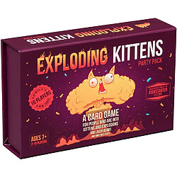 Exploding Kittens Pack de fête Jouez à avec jusqu'à 10 Joueurs ! Version Anglaise