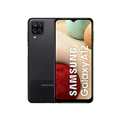 Samsung Galaxy A12 4 Go / 128 Go Noir (Black) Double SIM avec NFC SM-A127 · Occasion 