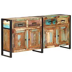 Maison Chic Buffet,Meuble de Rangement,commode pour salon,Cuisine 172x35x80 cm Bois de récupération massif -MN91883