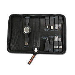 Peabird Kit de 9 adaptateurs + 1 cable retractable 