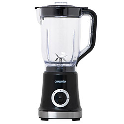 Avis Blender 1,8 Litres Sans BPA, Mixeur Puissance Maximale 1000W, 2 Vitesses + Pulse, 1000, Noir/Argent, Mesko, MS 4079