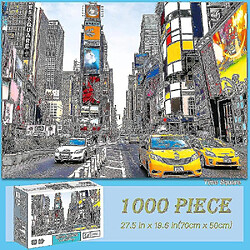 Acheter Universal Puzzles de puzzle 1000 pièces pour adultes enfants adolescents - Time Square