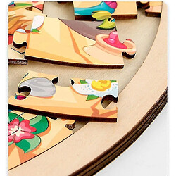 Avis Universal Puzzle Round Wooden Educational Toys for Children 3-7 ans