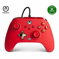 Pack Manette XBOX ONE-S-X-PC ROUGE Officielle + Casque Gamer PRO H3 ORANGE SPIRIT OF GAMER XBOX ONE/S/X/PC