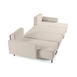 Avis Lisa Design Charlie - canapé panoramique en U 7 places - convertible avec coffre - en tissu