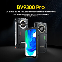 BLACKVIEW BV9300 PRO Noir Smartphone - 6.7" 8Go(+8Go) 256Go dual SIM 4G Android 13 (524g)