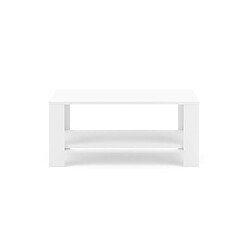 Vivaldi Table Basse Tagus Blanc/Blanc