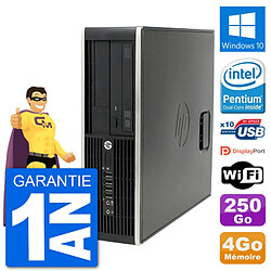 PC HP Compaq Pro 6300 SFF Intel G630 RAM 4Go Disque Dur 250Go Windows 10 Wifi · Occasion 