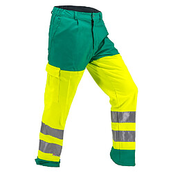 Avis Autres Temps Pantalon de sécurité et travail haute visibilité jaune fluo EN 471