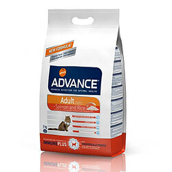 Advance Diet Croquettes Advance pour chats Adulte Saumon et Riz Sac 3 kg