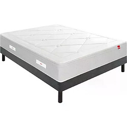 Avis Ensemble Epeda Échappée + Sommier Confort Medium 200x200 - Double Sommier