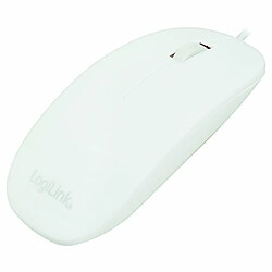 Logilink Souris filaire ID0062 Slim (Blanc) LOGILINK Souris filaire ID0062 Slim (Blanc)