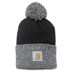 Bonnet à pompon LOOKOUT noir taille unique - CARHARTT - S1102240001