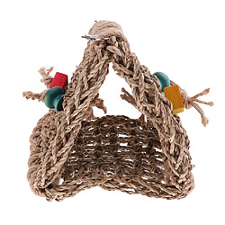 hamac oiseau suspendu snuggle caverne hamster cabane oiseau perroquet refuge jouets s