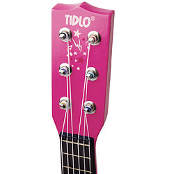 Avis Tidlo Guitare rose en bois pour enfants