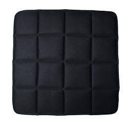 Wewoo Universel respirant quatre saisons auto glacé mélange tissu maille housse de coussin de de tapis pour fournitures de bureau chaise de noir 