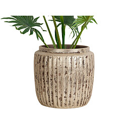 Cache-pot Romimex Beige Céramique 29 x 29 x 29 cm 