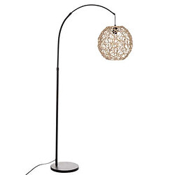 Atmosphera, Createur D'Interieur Lampadaire arc Raahe H 180 cm Noir - ATMOSPHERA