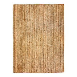 Thedecofactory SUNNY JUTE - Tapis en jute tressé main motif lignes naturel 200x290