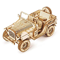 RedMiter Puzzle 3D En Boîte ROKR Army JEEP 369 pièces 