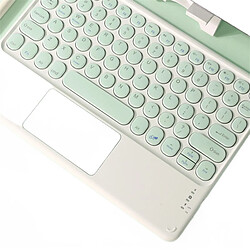 Universal Bluetooth sans fil pour iPad Clavier tactile Tablette pour iPad Clavier externe sans fil de 8ème génération | Clavier (vert)