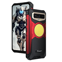 FOSSIBOT F102 Android Smartphone Noir+rouge(Poids: 495g) -16500mAh batterie,33W charge rapide 20Go/256Go 6.58" FHD+ écran 