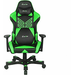 Embrayage Chairz Premium Gaming/chaise de bureau, Noir et Vert, 1-pack