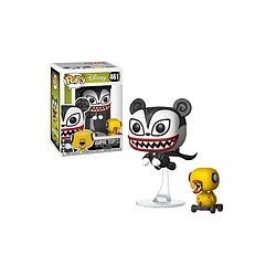 Funko 34429 Pop! Disney : L'Étrange Noël de Monsieur Jack – Vampire Teddy avec Undead Duck, Multicolore 