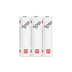 Zhisheng Electronics ZHIYUN jeu de 3 batteries Lithium 18650 2600mAh