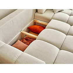 Avis Lisa Design Crocus - canapé d'angle réversible - 4 places - convertible avec coffre - en tissu