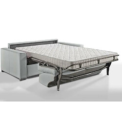 Inside 75 Canapé convertible EXPRESS EXCELLENCE RENATONISI matelas MEMORY 18cm inclus polyuréthane gris clair