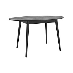 Rendez Vous Deco Table ovale Eddy en bois noir 130 cm 