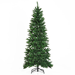 Acheter Homcom Sapin de Noël artificiel Ø 91 x 210H cm 865 branches épines imitation Nordmann grand réalisme vert