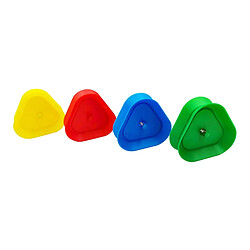 Triangle En Forme de Mains-Livraison Poker Carte À Jouer Rack Titulaire Ensemble de 4-Adultes ou Enfants Jeu Accessoires