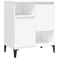 Maison Chic Ensemble de 3 Buffets,commode,console pour rangement blanc 60x35x70 cm bois d'ingénierie -MN97892 pas cher