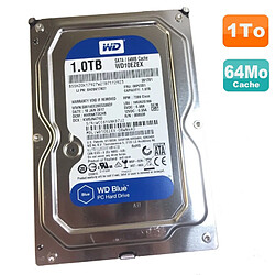 Western Digital Disque Dur 1To WD Blue SATA III 3.5" WD10EZEX-08WN4A0 SH20K17927 00PC551 64Mo · Occasion 