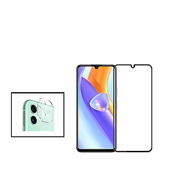 Kit de film de caméra arrière + Verre de couverture en 5D trempé Phonecare pour Samsung Galaxy A05 - Transparent/ le noir 