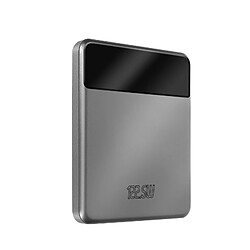 Powerbank 20000mAh 2 USB-C 100W + 2 USB 22.5W 4smarts Enterprise Slim Gris