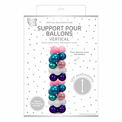 Avis Paris Prix Support pour Ballons Vertical 127cm Transparent