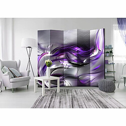 Paris Prix Paravent 5 Volets Purple Swirls 172x225cm