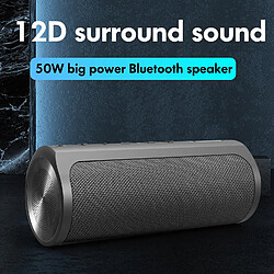 Avis Yonis Enceinte Bluetooth IPX7 50W Ultra Puissante Autonomie 20H Subwoofer Extérieur